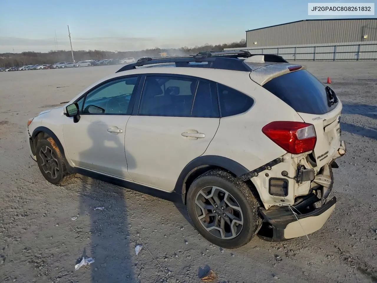 JF2GPADC8G8261832 2016 Subaru Crosstrek Premium