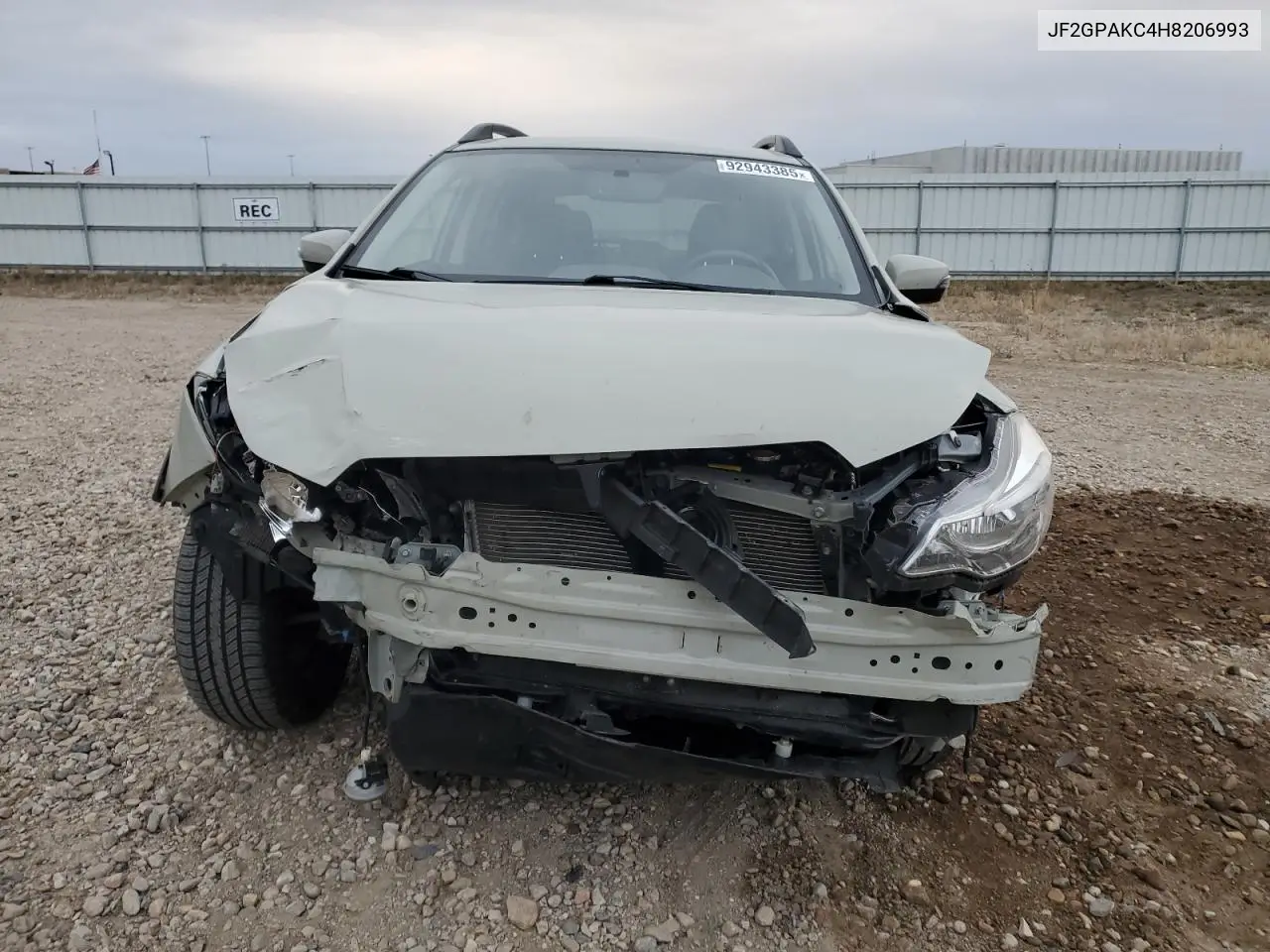 JF2GPAKC4H8206993 2017 Subaru Crosstrek Limited
