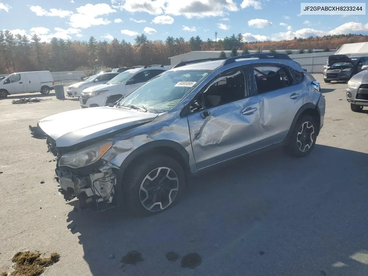 JF2GPABCXH8233244 2017 Subaru Crosstrek Premium