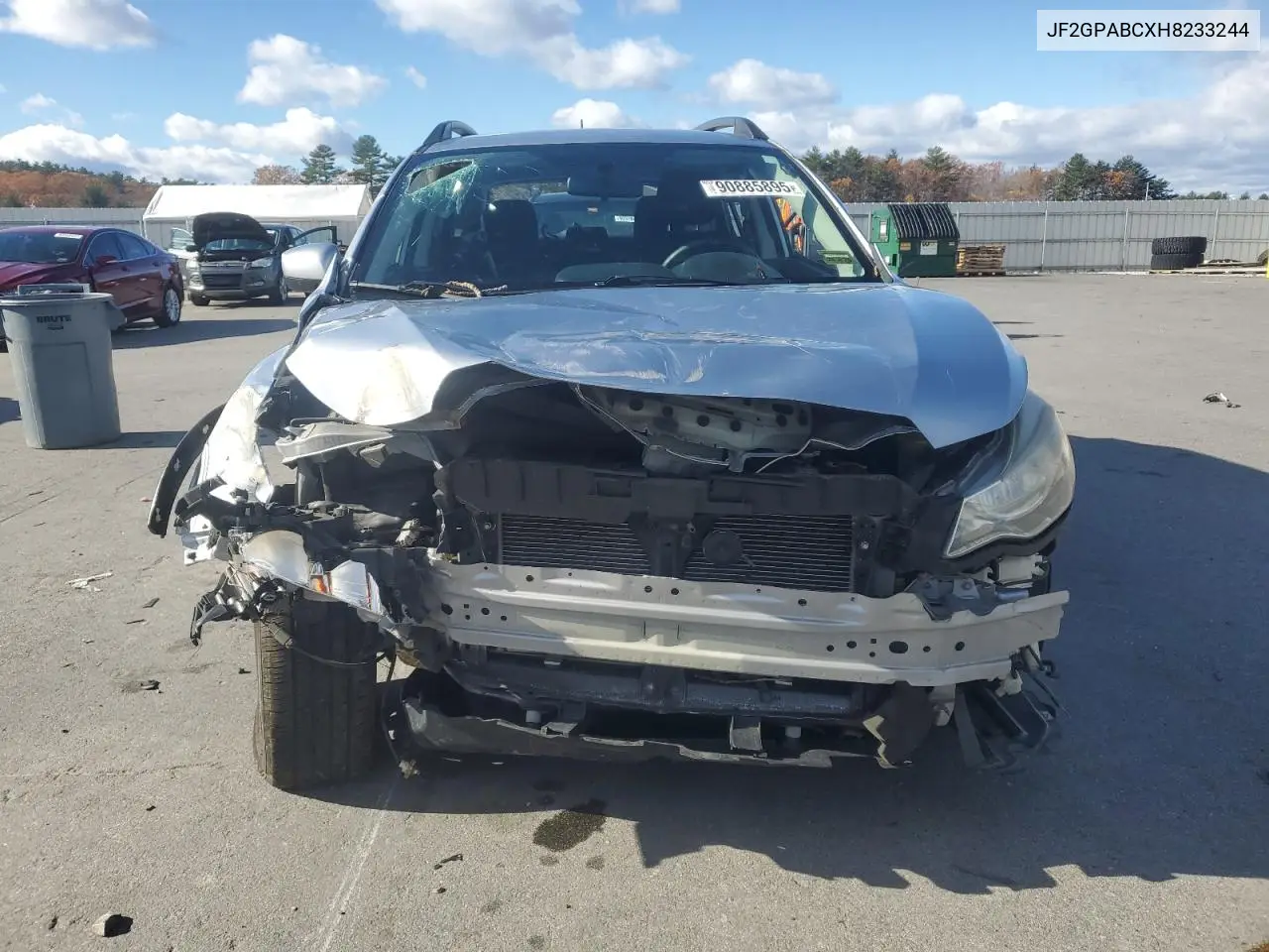 JF2GPABCXH8233244 2017 Subaru Crosstrek Premium