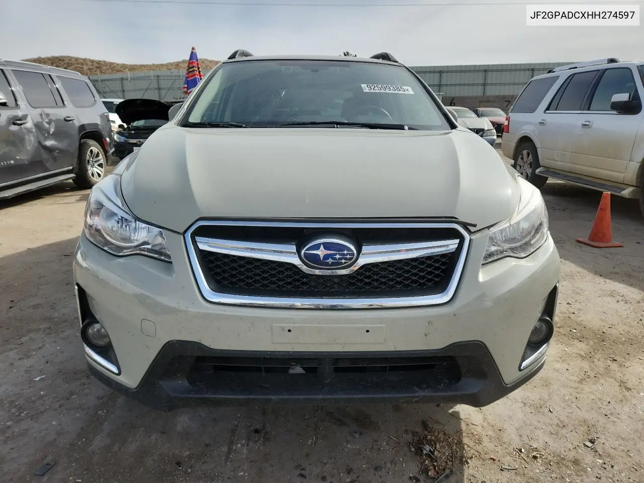 JF2GPADCXHH274597 2017 Subaru Crosstrek Premium