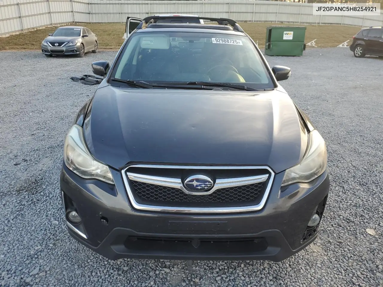 JF2GPANC5H8254921 2017 Subaru Crosstrek Limited