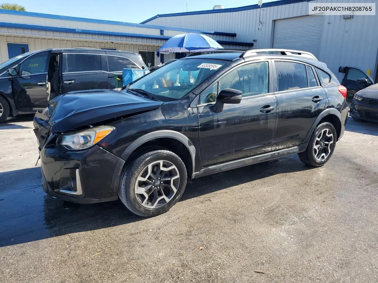 JF2GPAKC1H8208765 2017 Subaru Crosstrek Limited