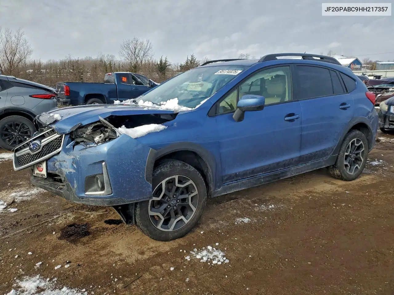 JF2GPABC9HH217357 2017 Subaru Crosstrek Premium