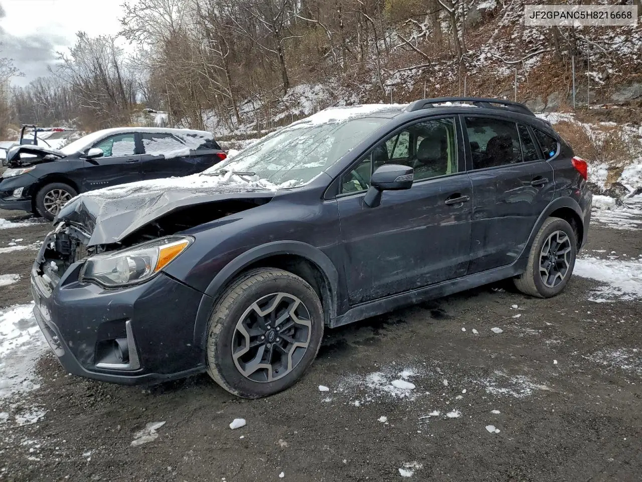 JF2GPANC5H8216668 2017 Subaru Crosstrek Limited