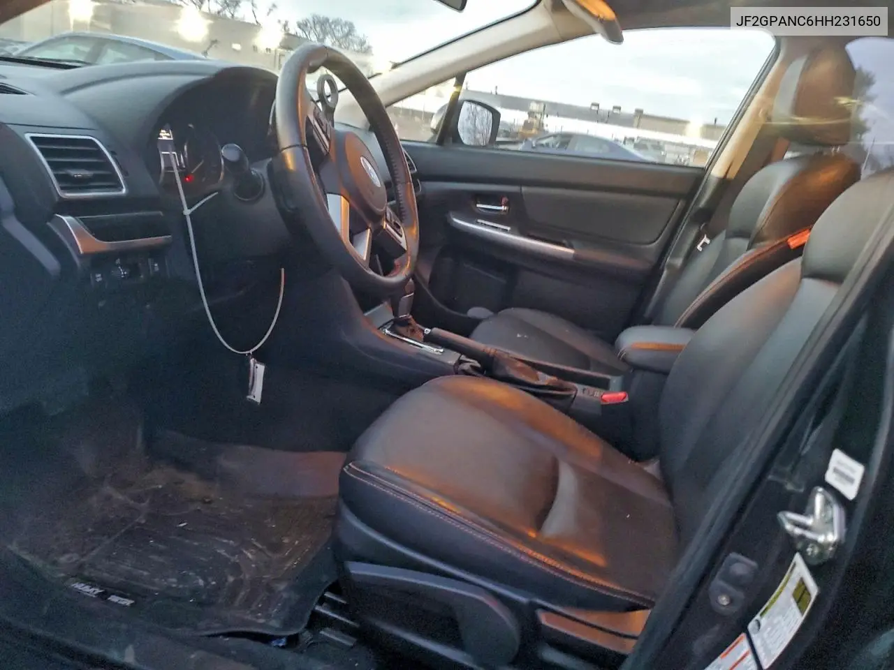 JF2GPANC6HH231650 2017 Subaru Crosstrek Limited
