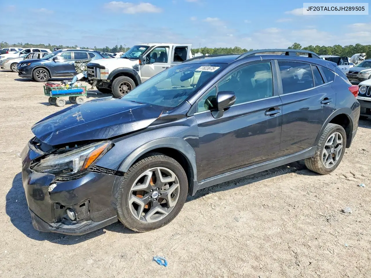 JF2GTALC6JH289505 2018 Subaru Crosstrek Limited