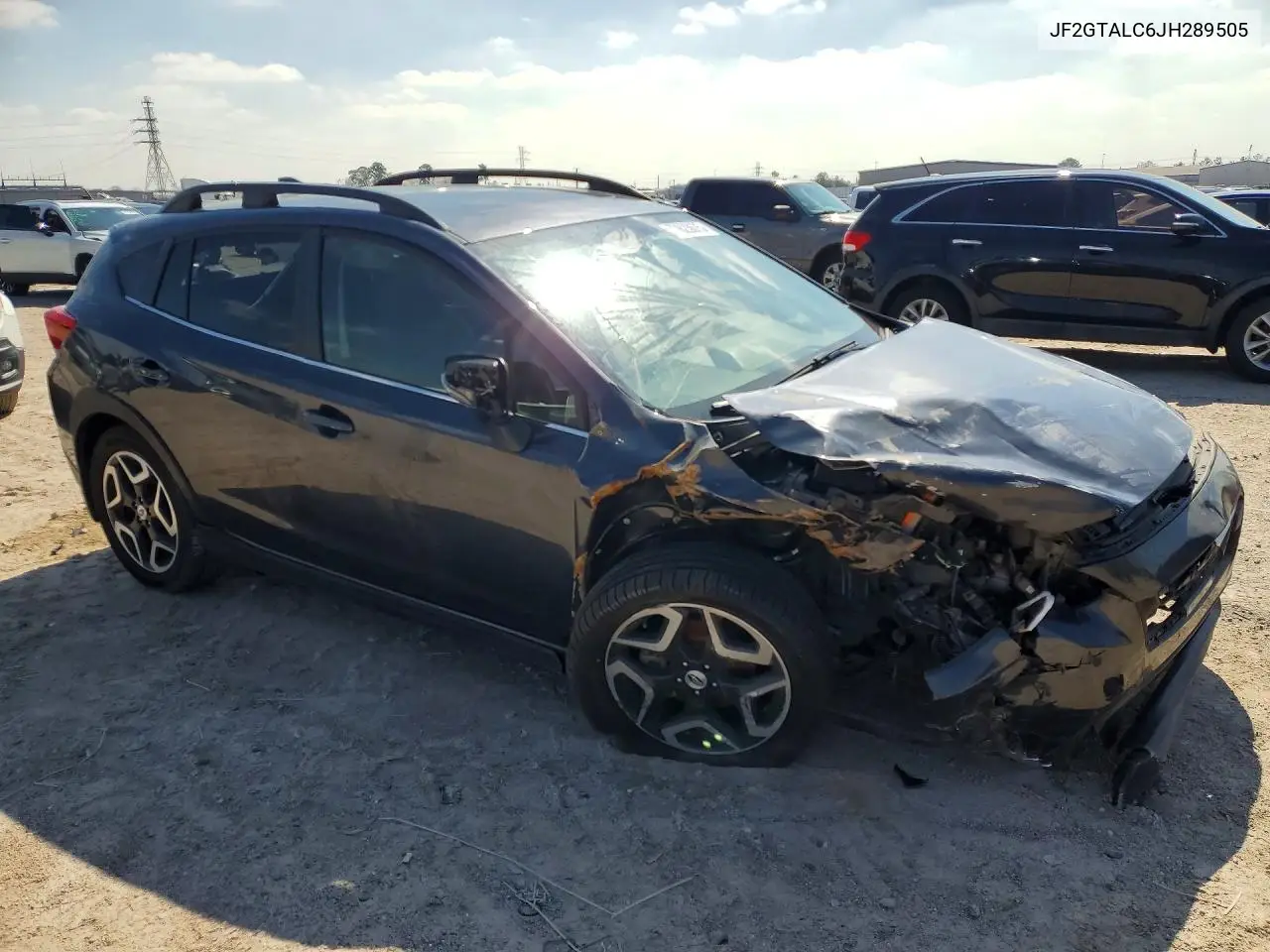 JF2GTALC6JH289505 2018 Subaru Crosstrek Limited