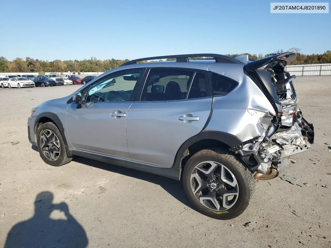 JF2GTAMC4J8201890 2018 Subaru Crosstrek Limited