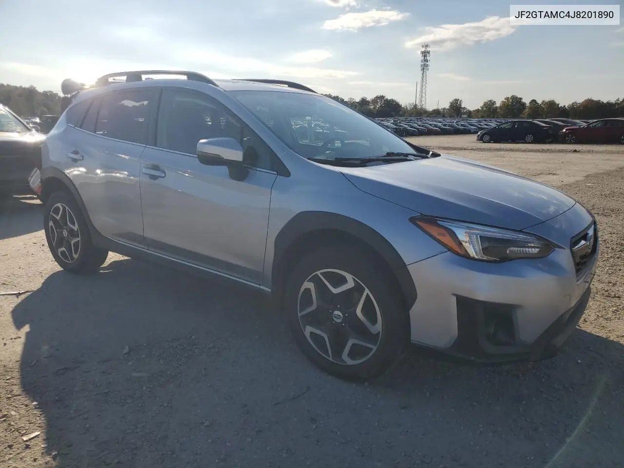 JF2GTAMC4J8201890 2018 Subaru Crosstrek Limited