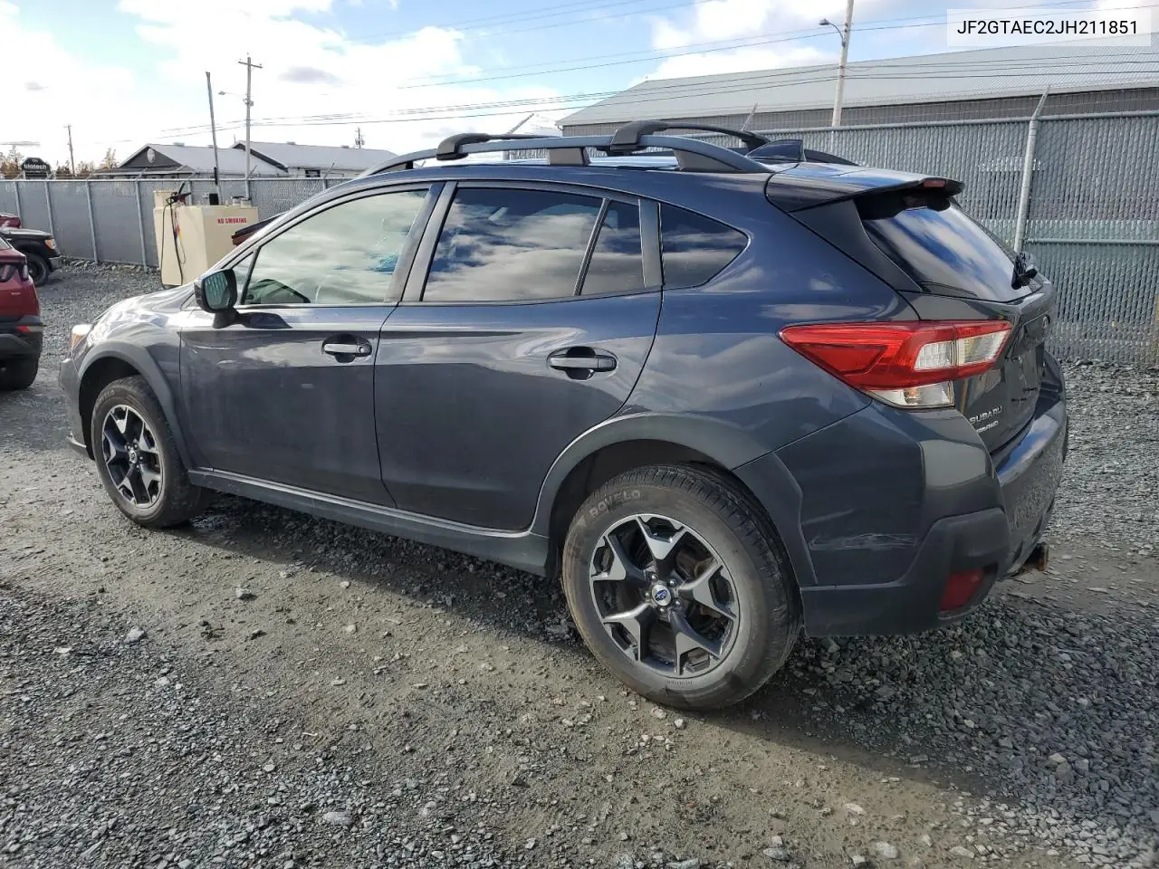 JF2GTAEC2JH211851 2018 Subaru Crosstrek Premium