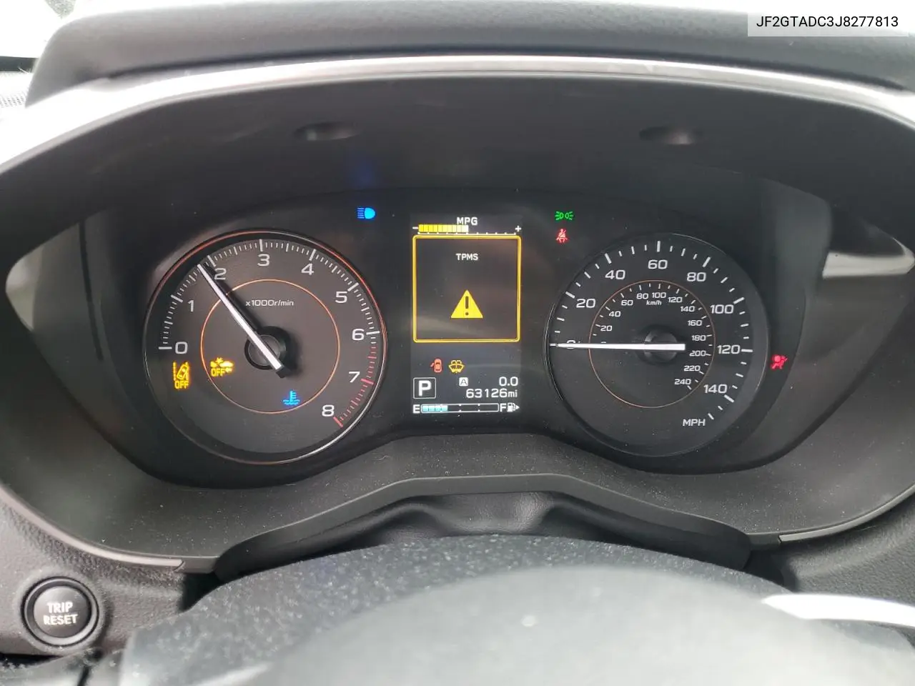 JF2GTADC3J8277813 2018 Subaru Crosstrek Premium