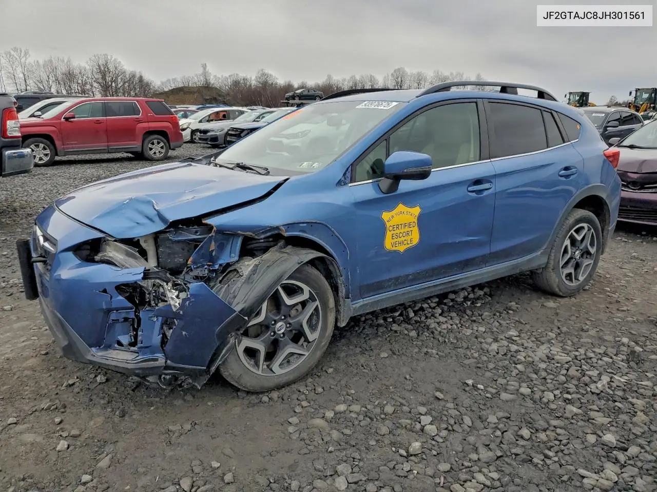 JF2GTAJC8JH301561 2018 Subaru Crosstrek Limited