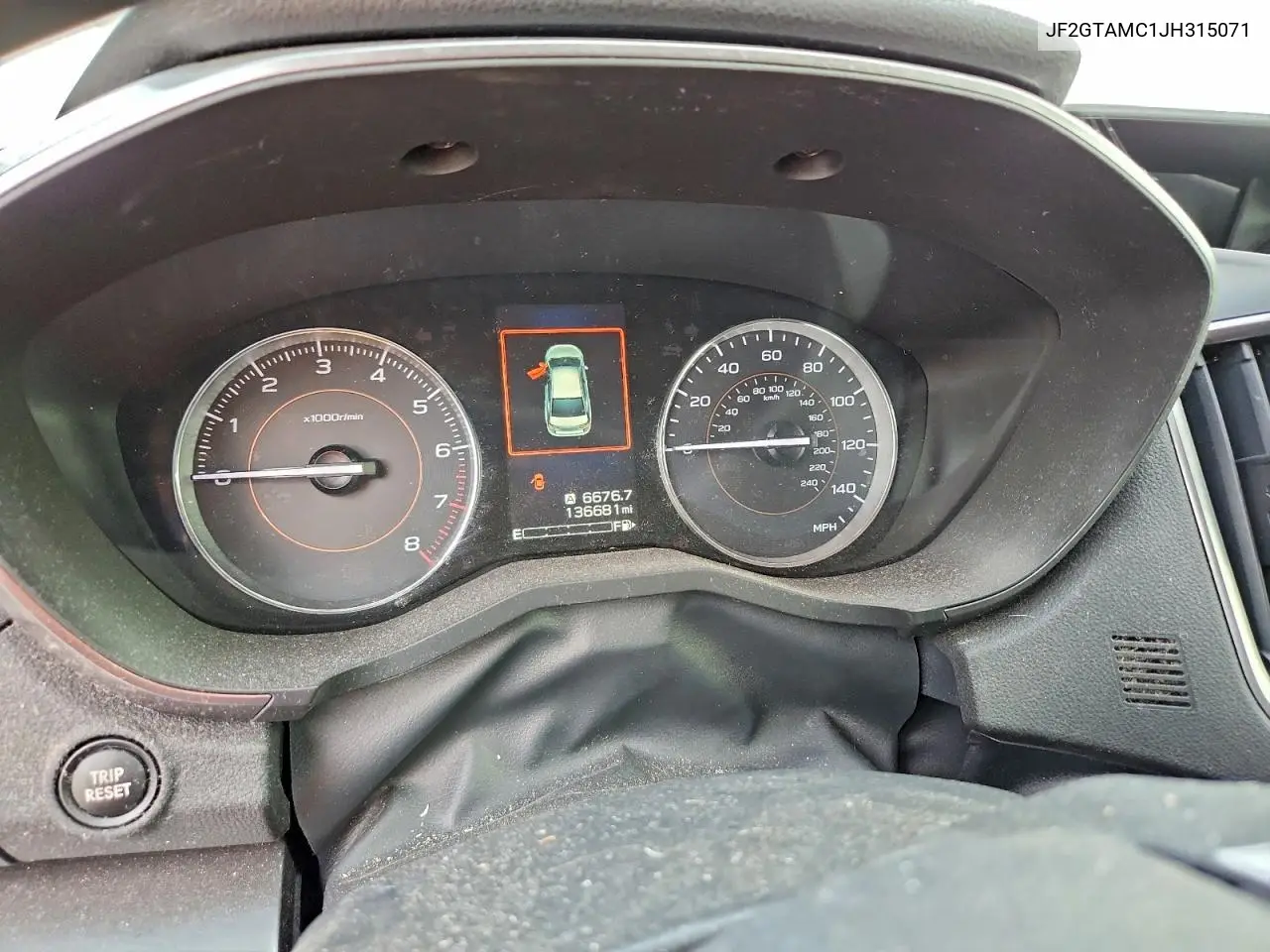 JF2GTAMC1JH315071 2018 Subaru Crosstrek Limited