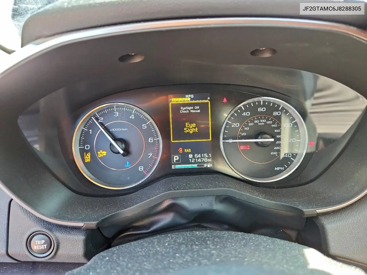 JF2GTAMC6J8288305 2018 Subaru Crosstrek Limited