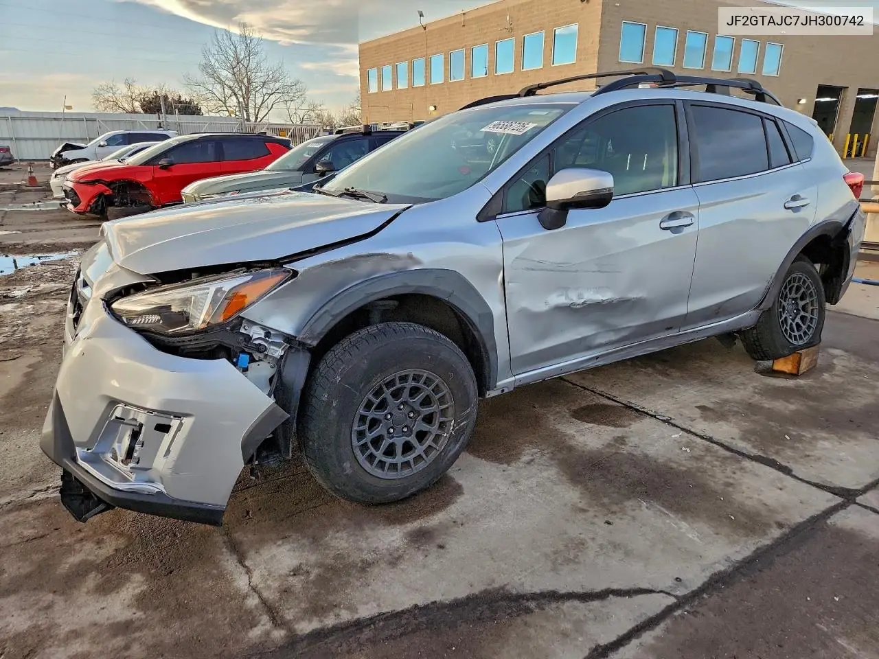 JF2GTAJC7JH300742 2018 Subaru Crosstrek Limited