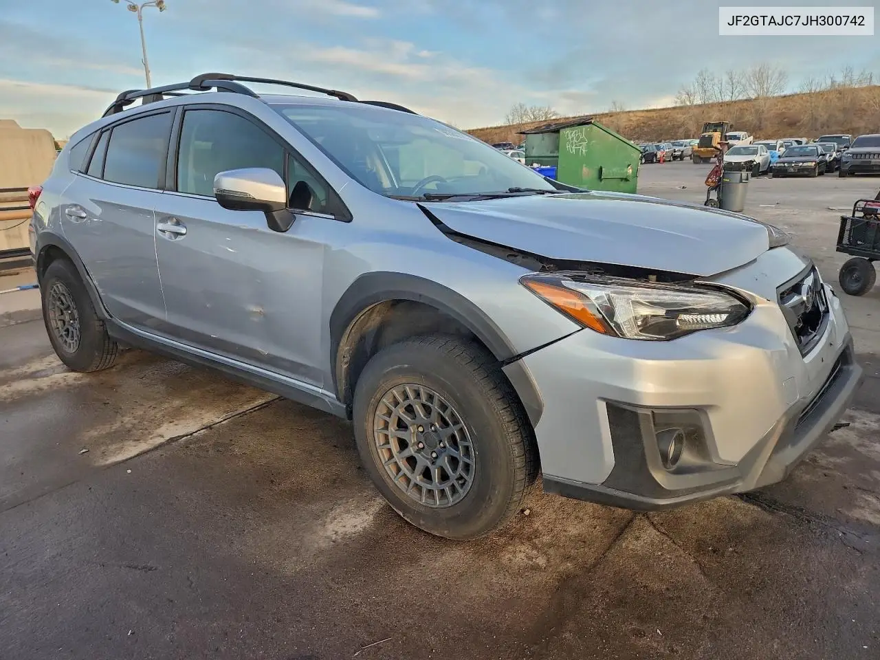 JF2GTAJC7JH300742 2018 Subaru Crosstrek Limited