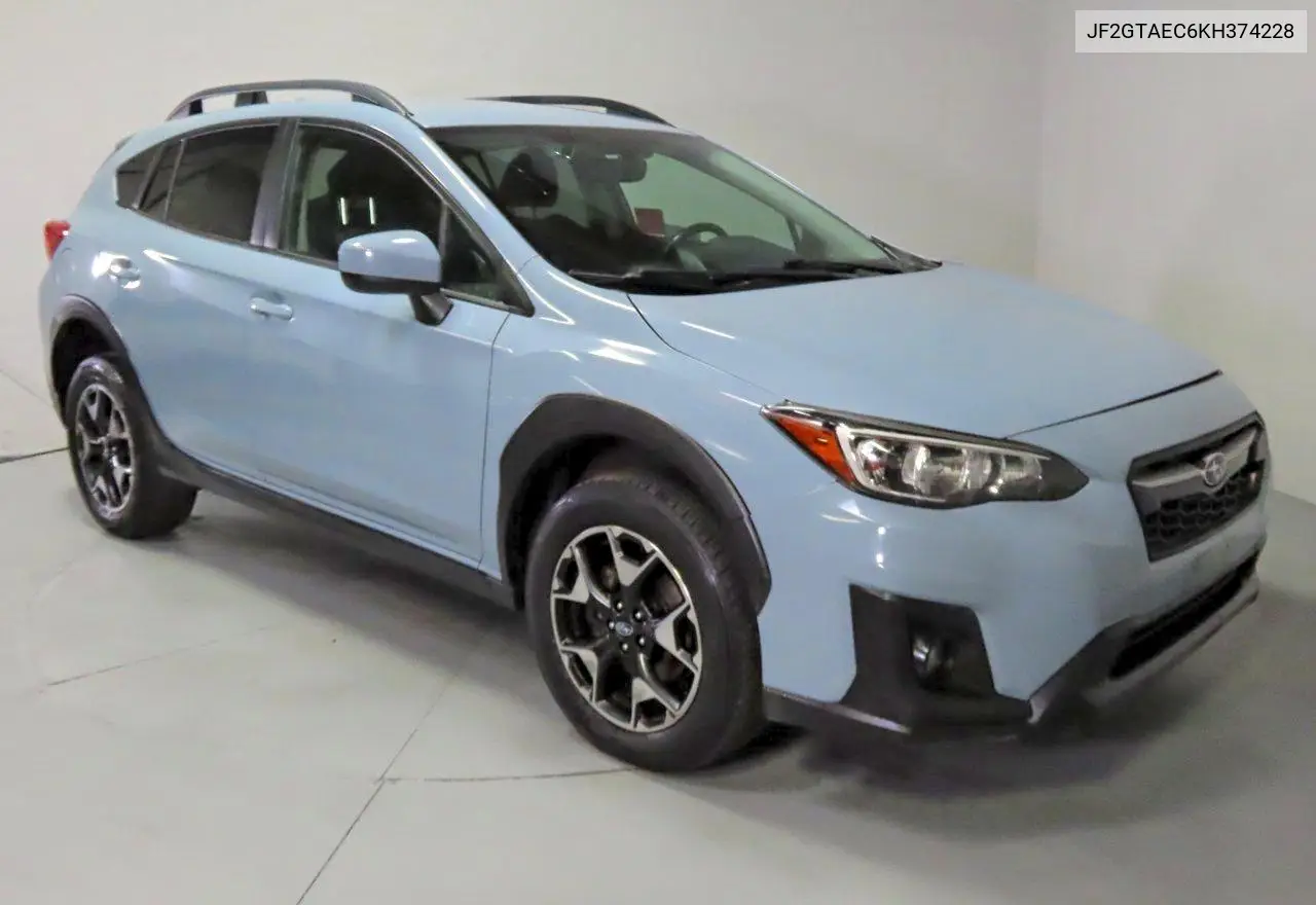 JF2GTAEC6KH374228 2019 Subaru Crosstrek Premium