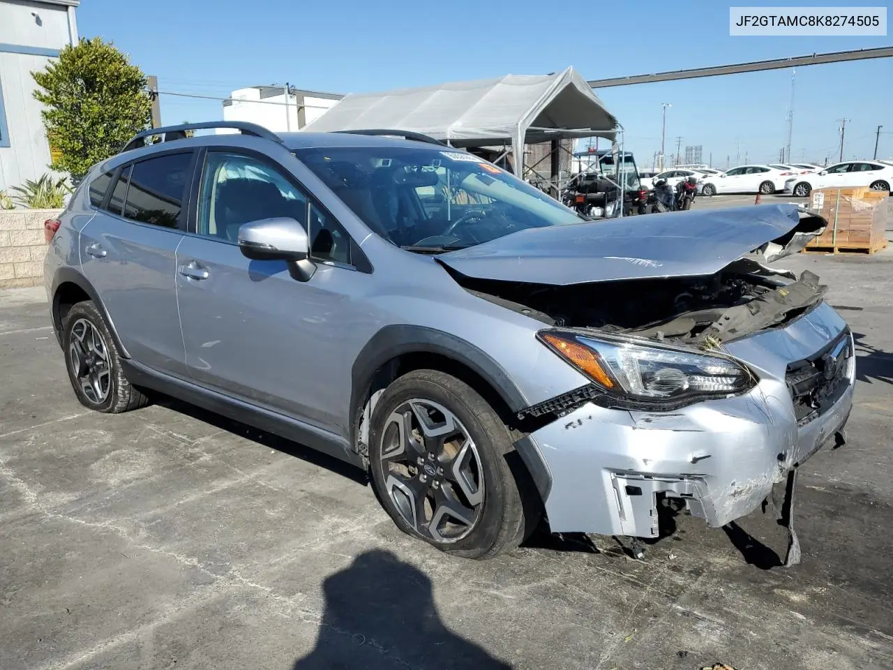 JF2GTAMC8K8274505 2019 Subaru Crosstrek Limited