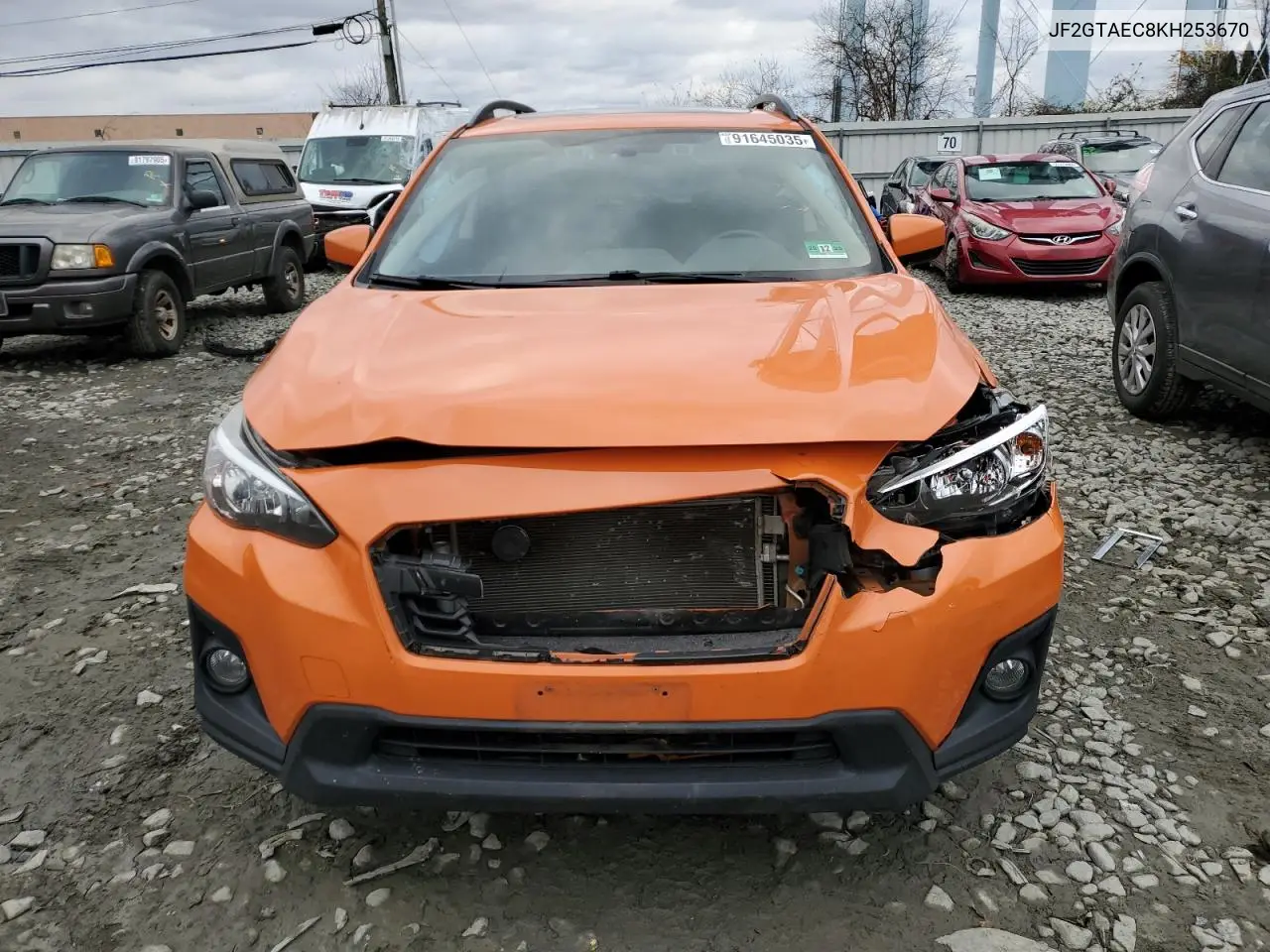 JF2GTAEC8KH253670 2019 Subaru Crosstrek Premium