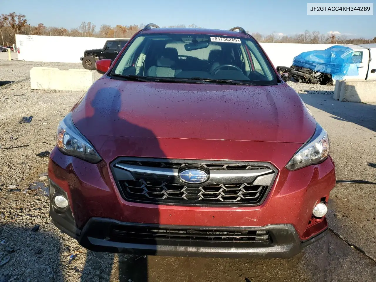 JF2GTACC4KH344289 2019 Subaru Crosstrek Premium