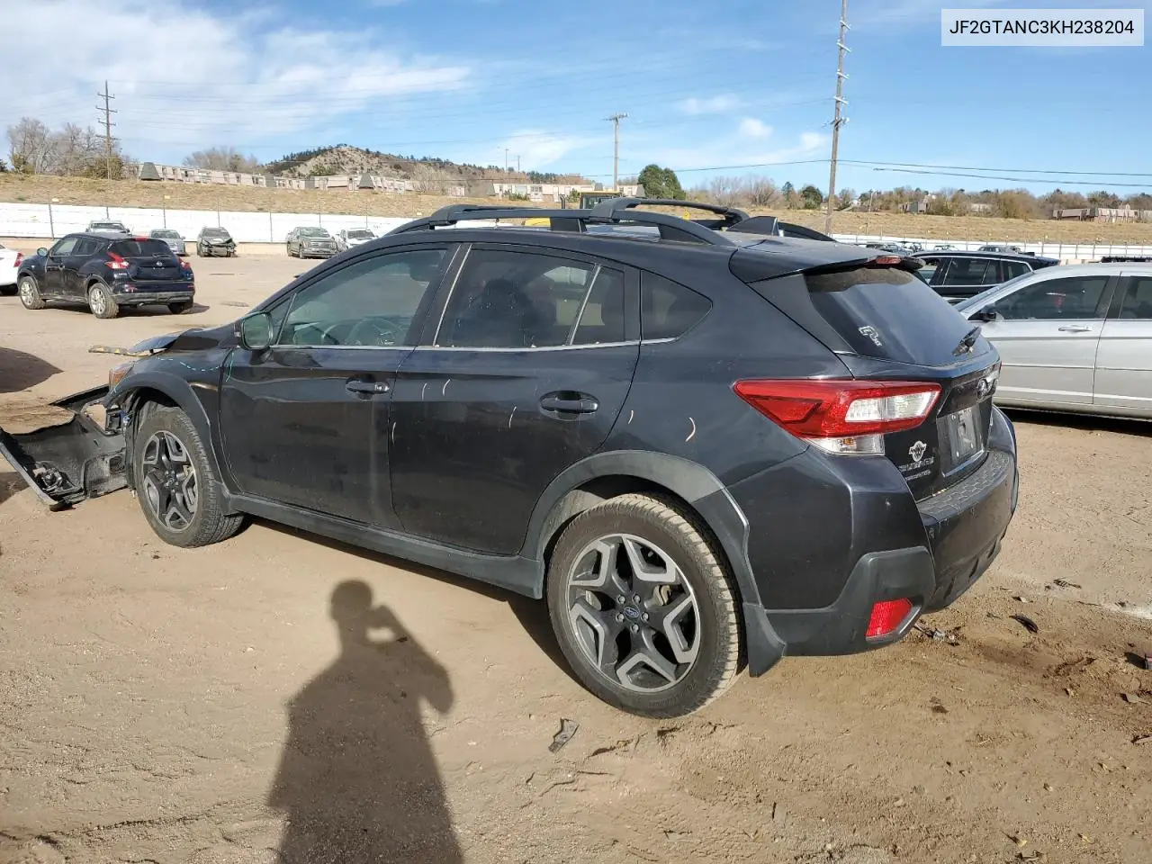 JF2GTANC3KH238204 2019 Subaru Crosstrek Limited