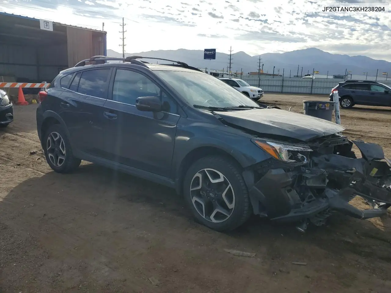 JF2GTANC3KH238204 2019 Subaru Crosstrek Limited
