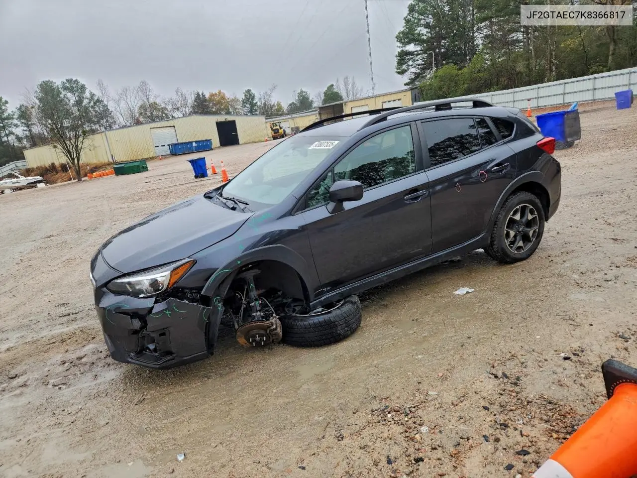 JF2GTAEC7K8366817 2019 Subaru Crosstrek Premium