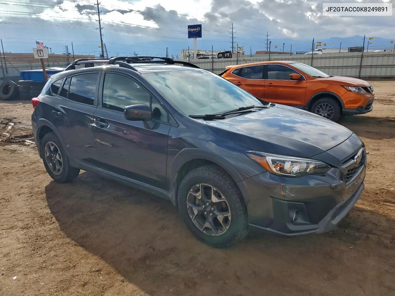 JF2GTACC0K8249891 2019 Subaru Crosstrek Premium