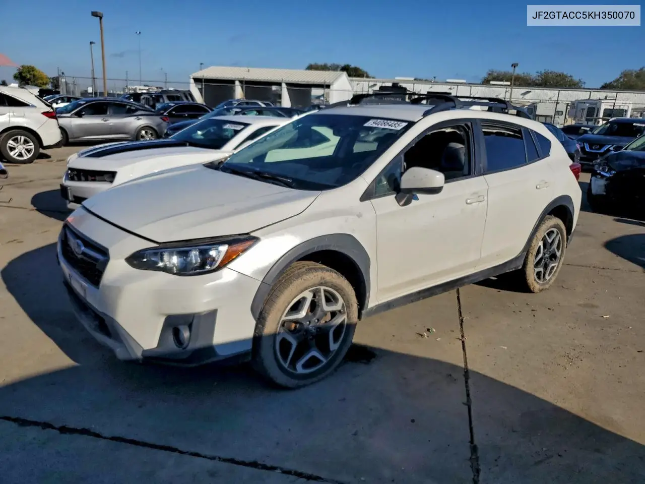 JF2GTACC5KH350070 2019 Subaru Crosstrek Premium