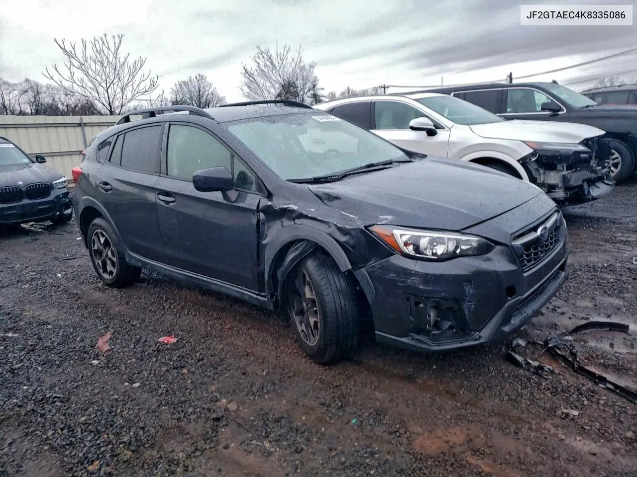 JF2GTAEC4K8335086 2019 Subaru Crosstrek Premium