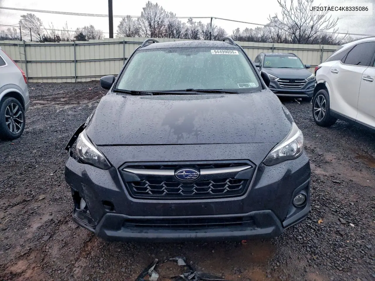 JF2GTAEC4K8335086 2019 Subaru Crosstrek Premium