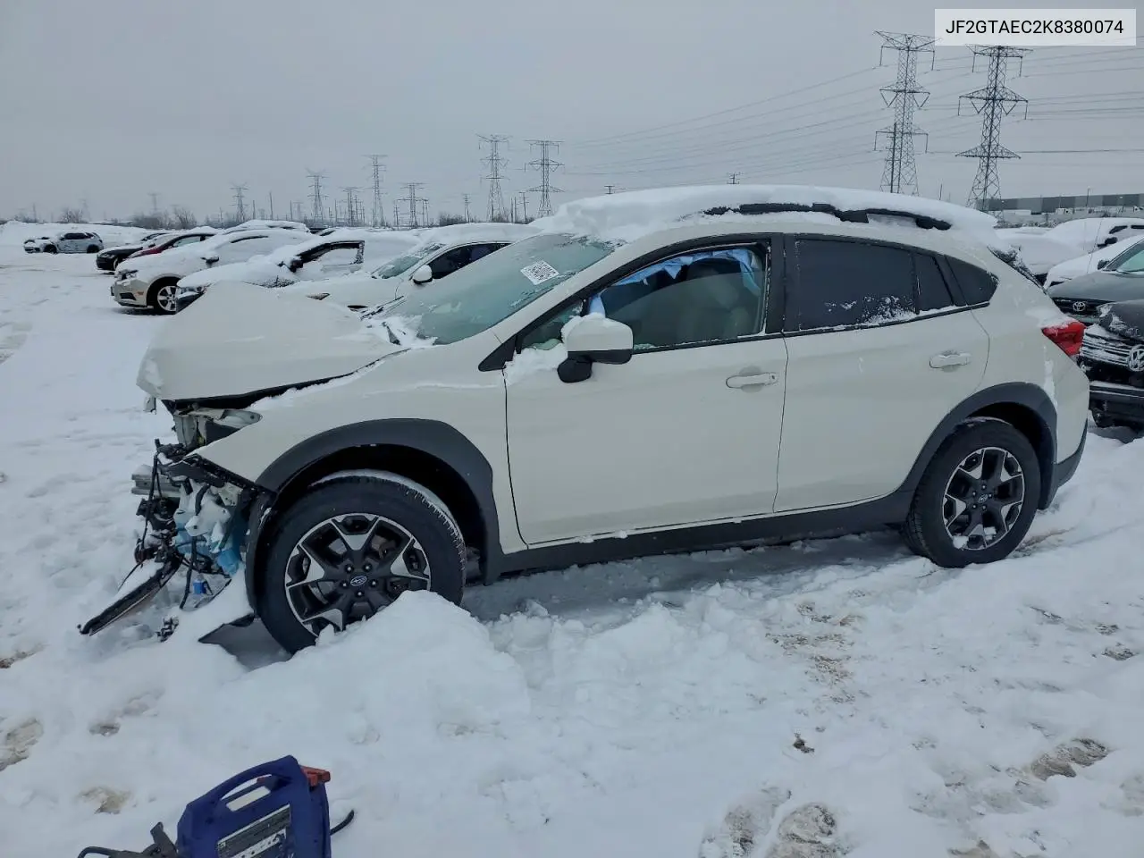 JF2GTAEC2K8380074 2019 Subaru Crosstrek Premium