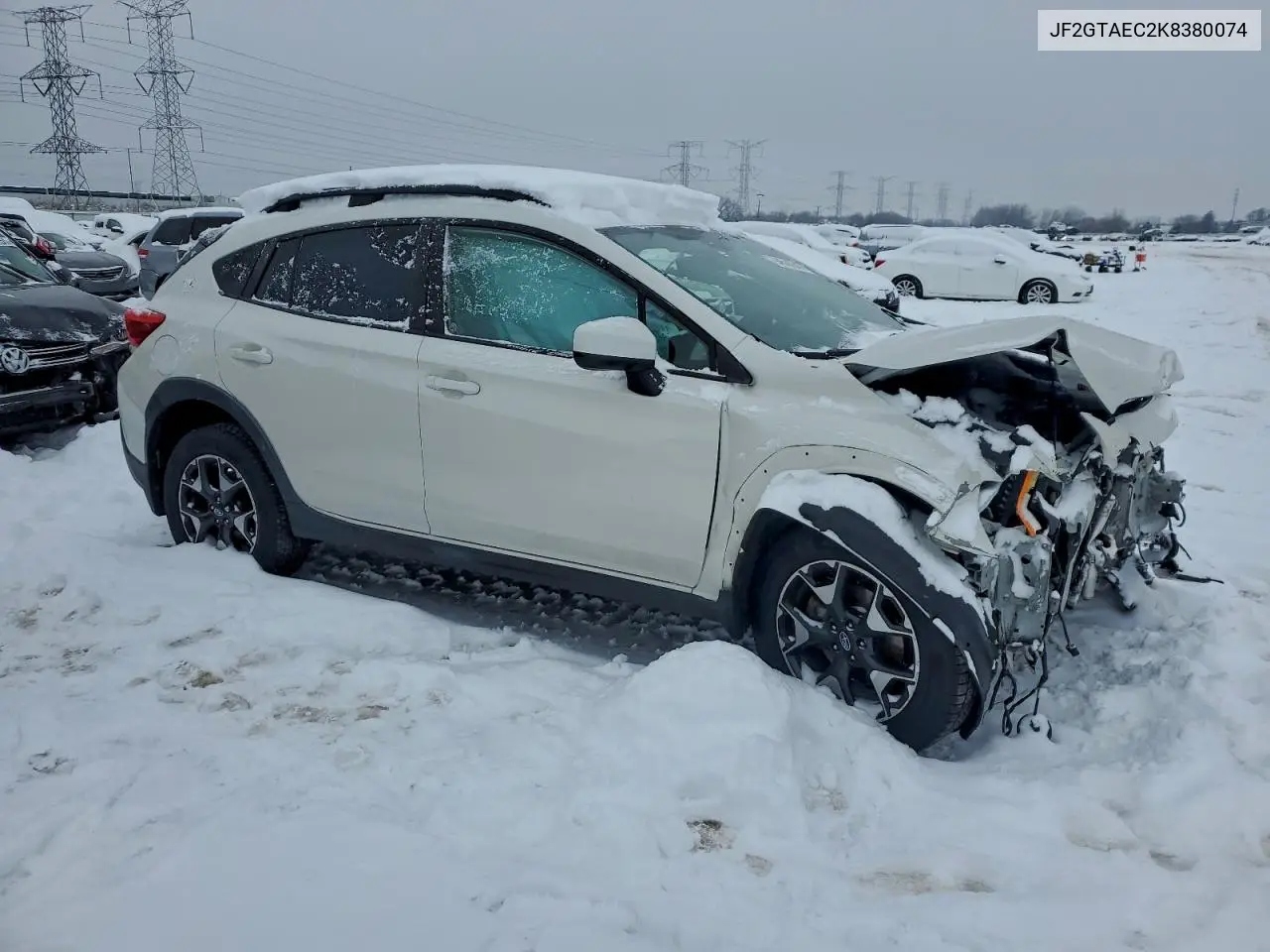 JF2GTAEC2K8380074 2019 Subaru Crosstrek Premium