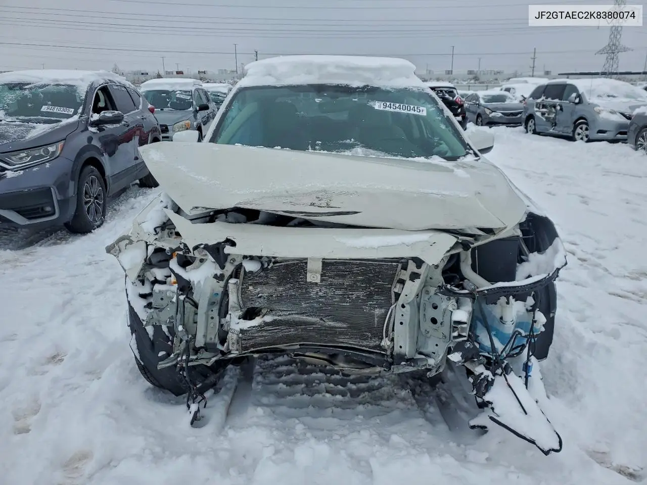 JF2GTAEC2K8380074 2019 Subaru Crosstrek Premium