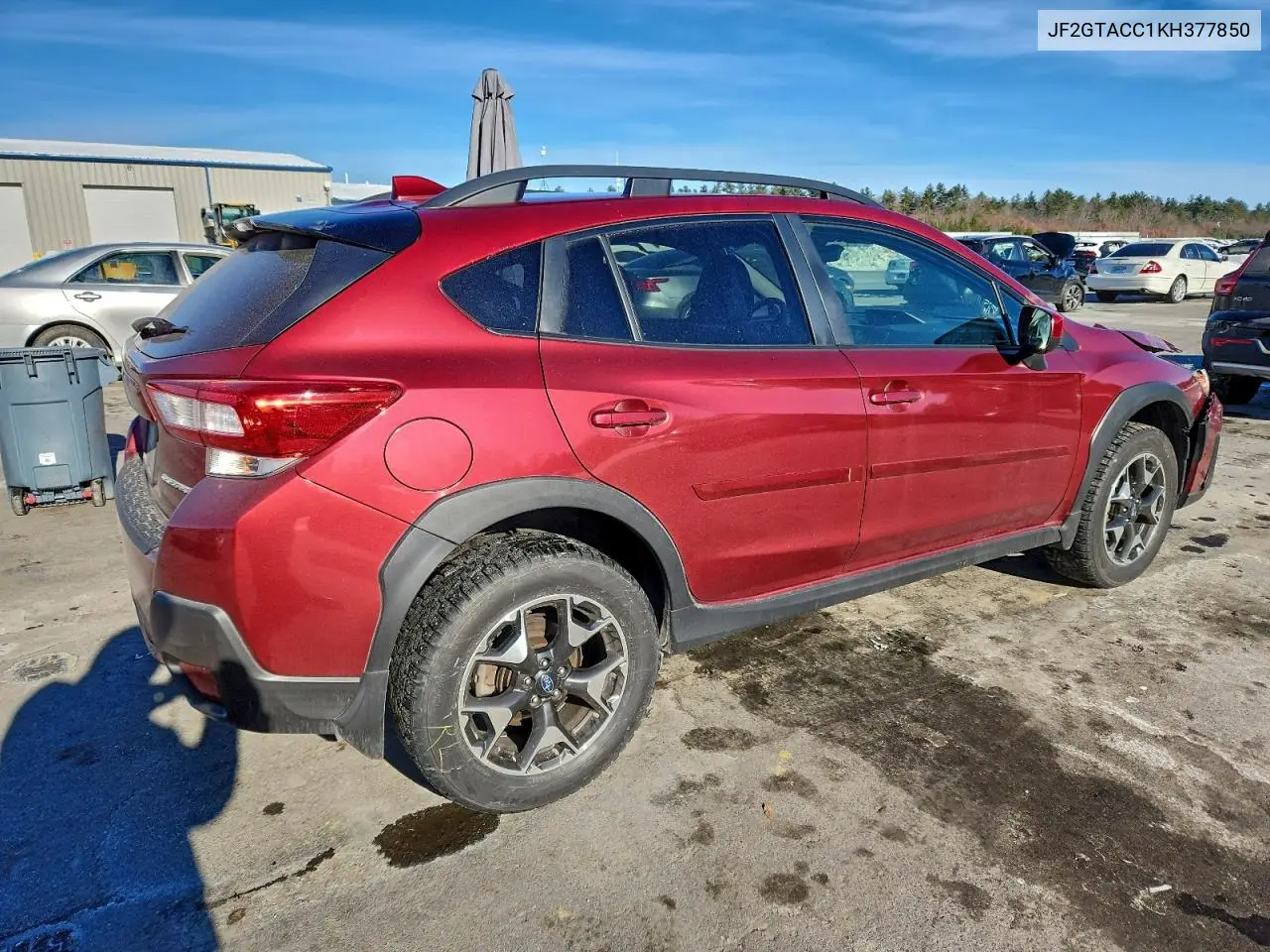 JF2GTACC1KH377850 2019 Subaru Crosstrek Premium