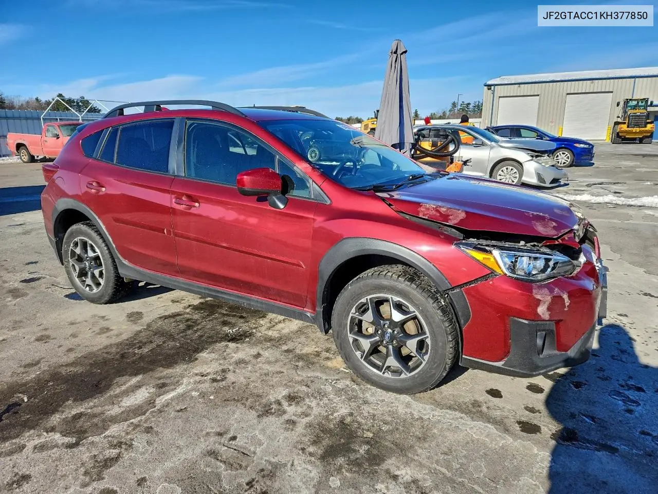 JF2GTACC1KH377850 2019 Subaru Crosstrek Premium