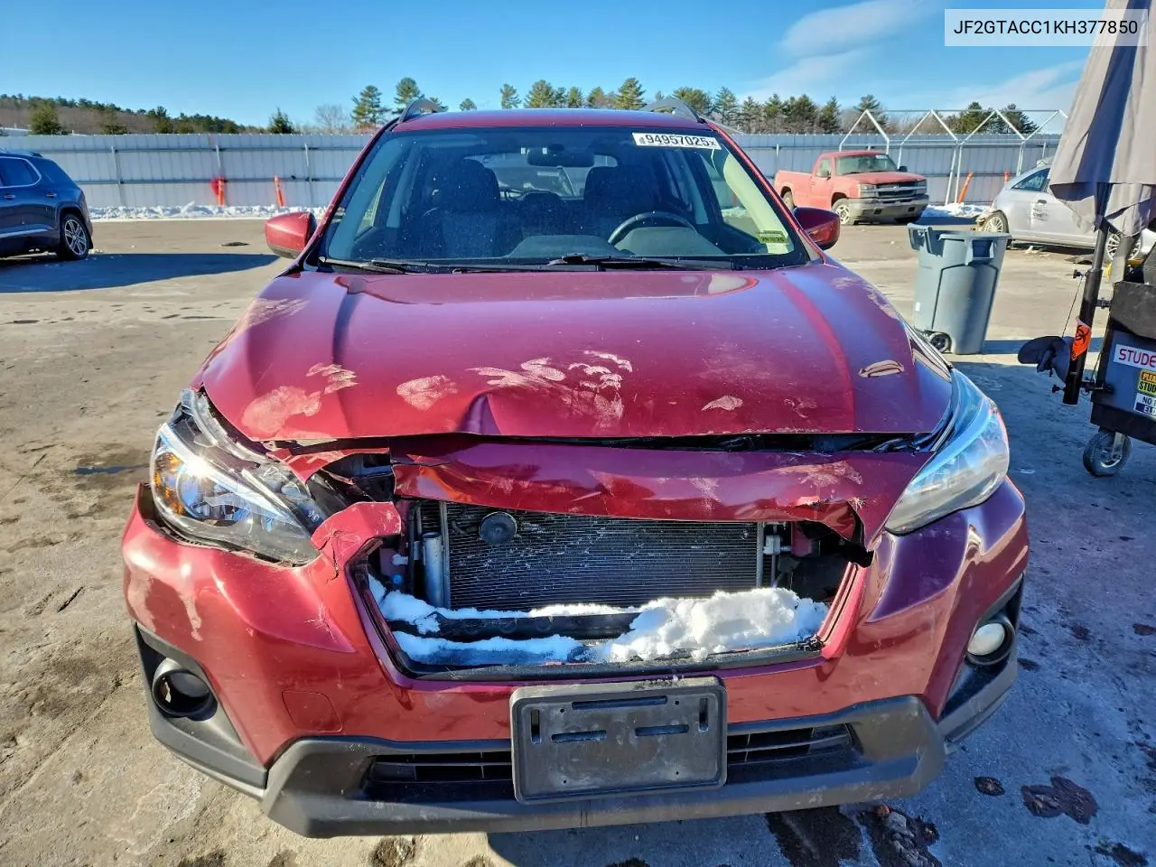 JF2GTACC1KH377850 2019 Subaru Crosstrek Premium