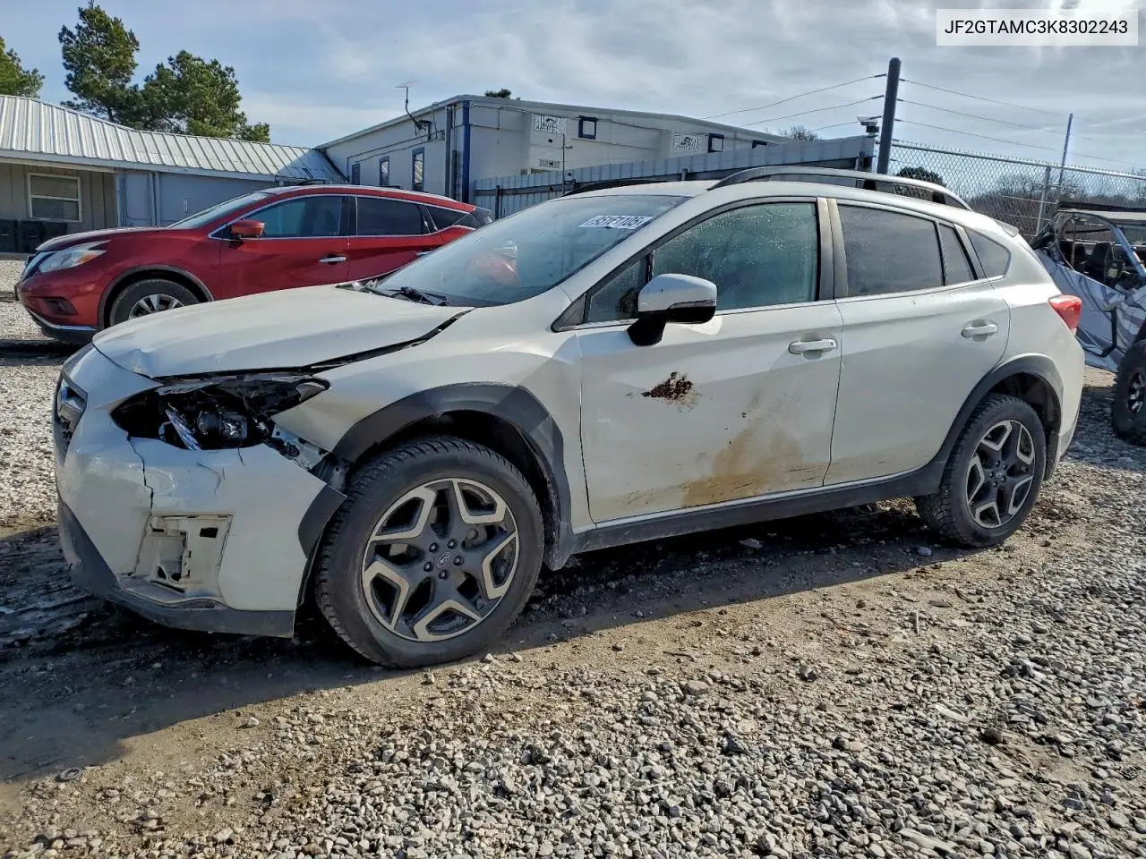 JF2GTAMC3K8302243 2019 Subaru Crosstrek Limited