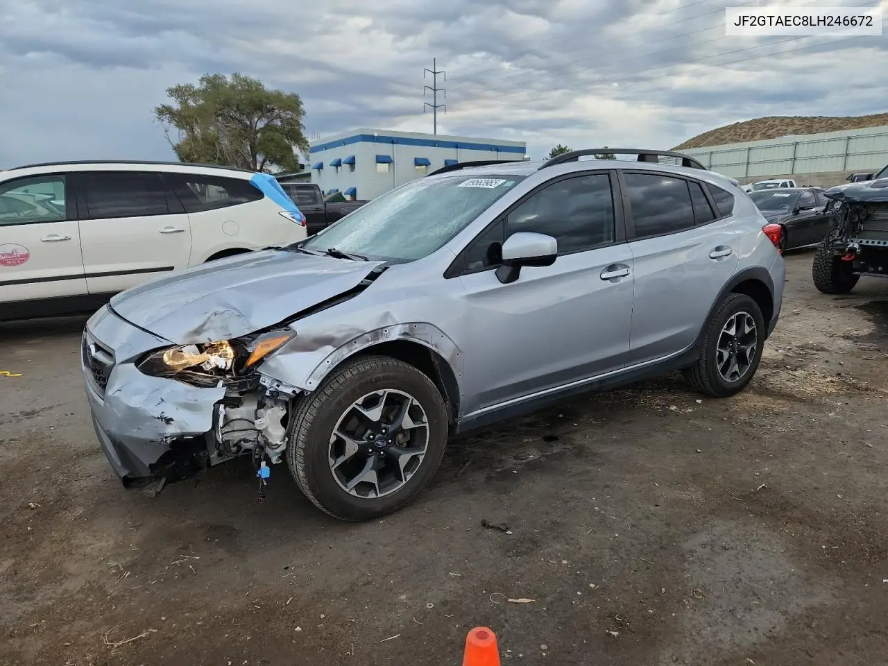 JF2GTAEC8LH246672 2020 Subaru Crosstrek Premium