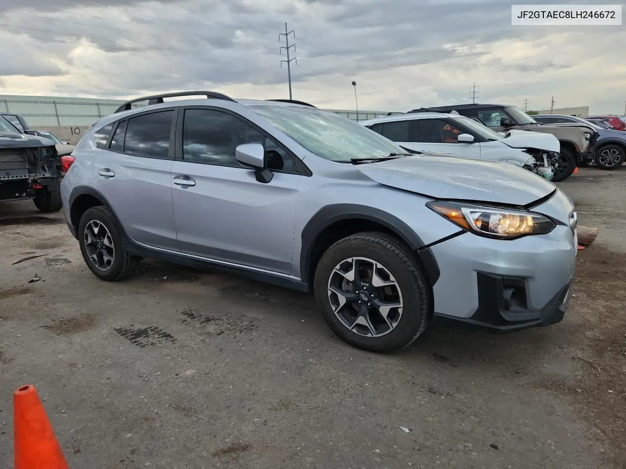 JF2GTAEC8LH246672 2020 Subaru Crosstrek Premium