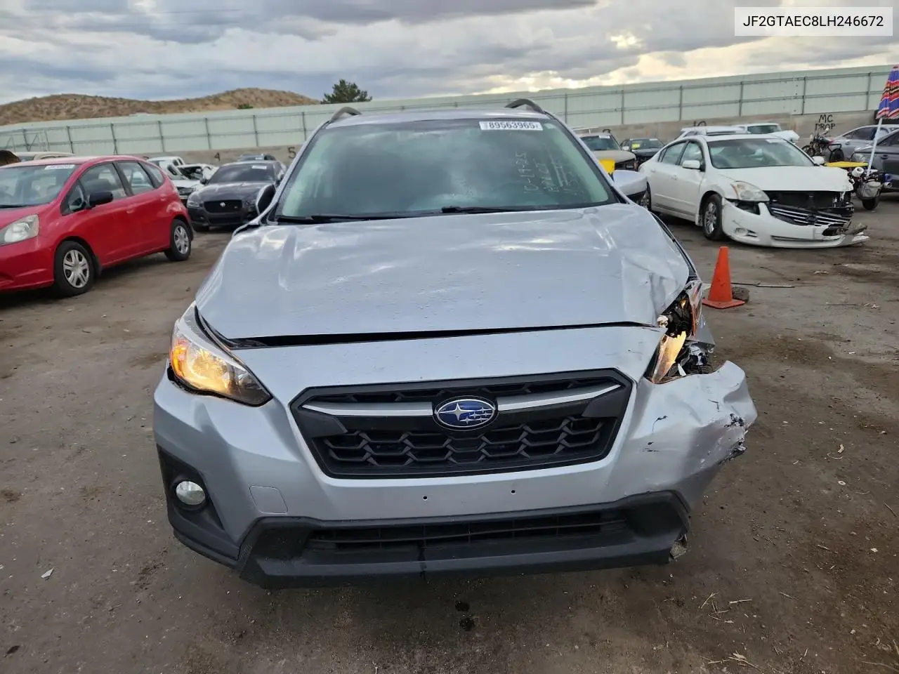 JF2GTAEC8LH246672 2020 Subaru Crosstrek Premium