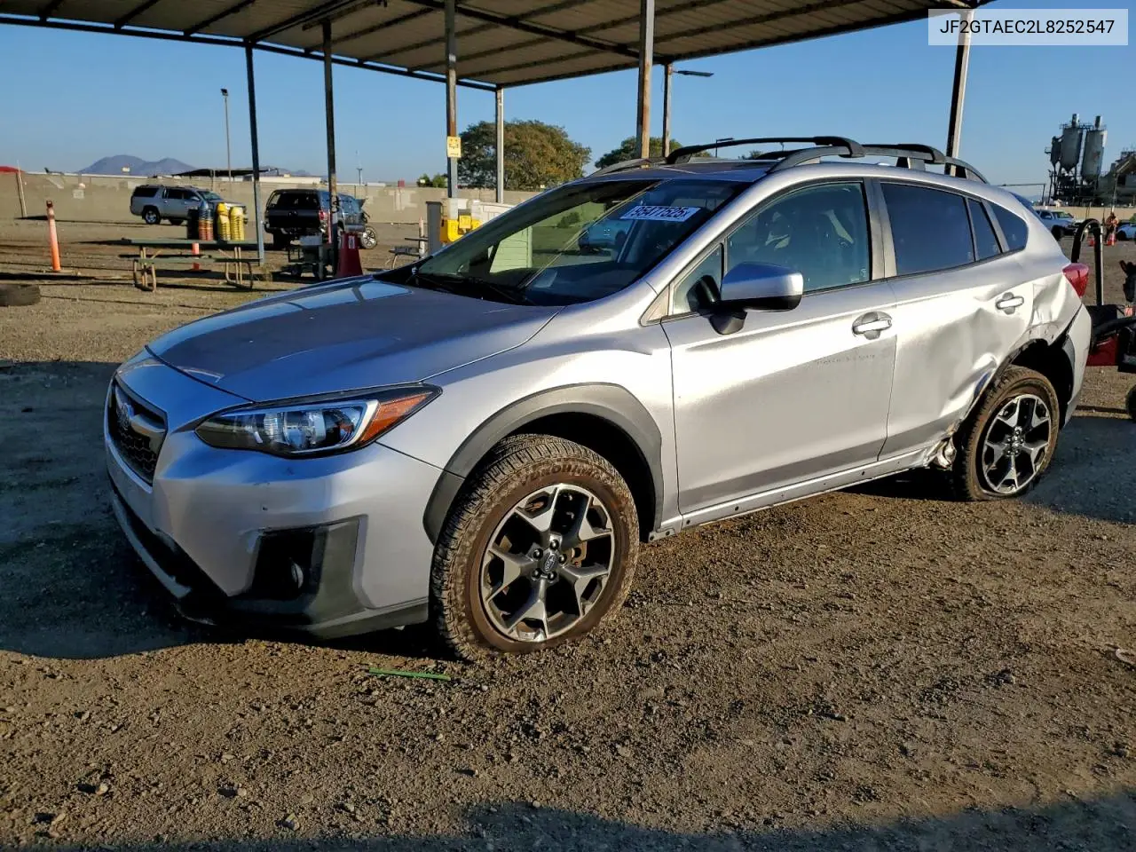 JF2GTAEC2L8252547 2020 Subaru Crosstrek Premium
