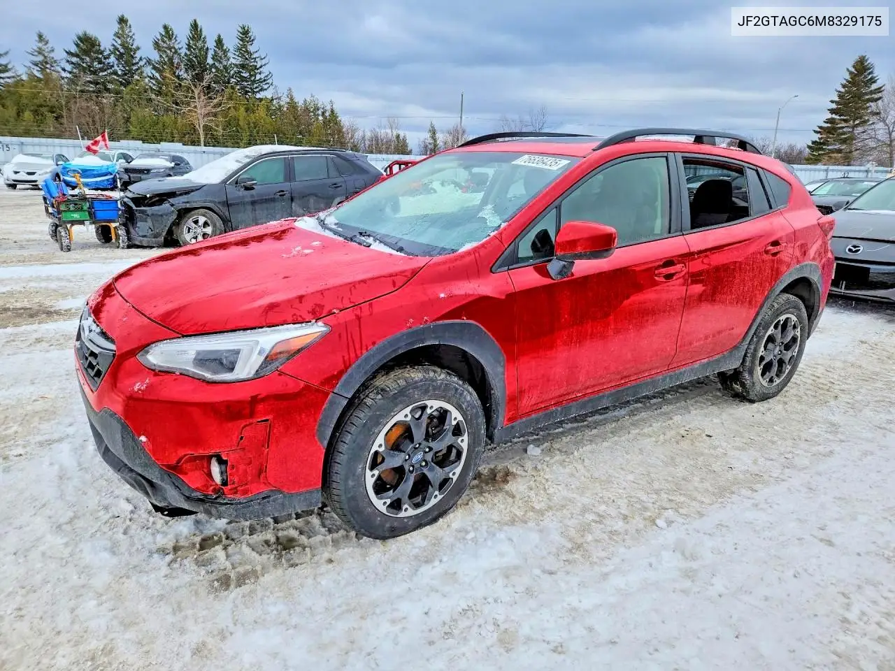 JF2GTAGC6M8329175 2021 Subaru Crosstrek Premium
