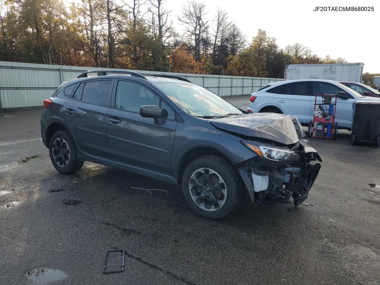 JF2GTAEC6M8680025 2021 Subaru Crosstrek Premium