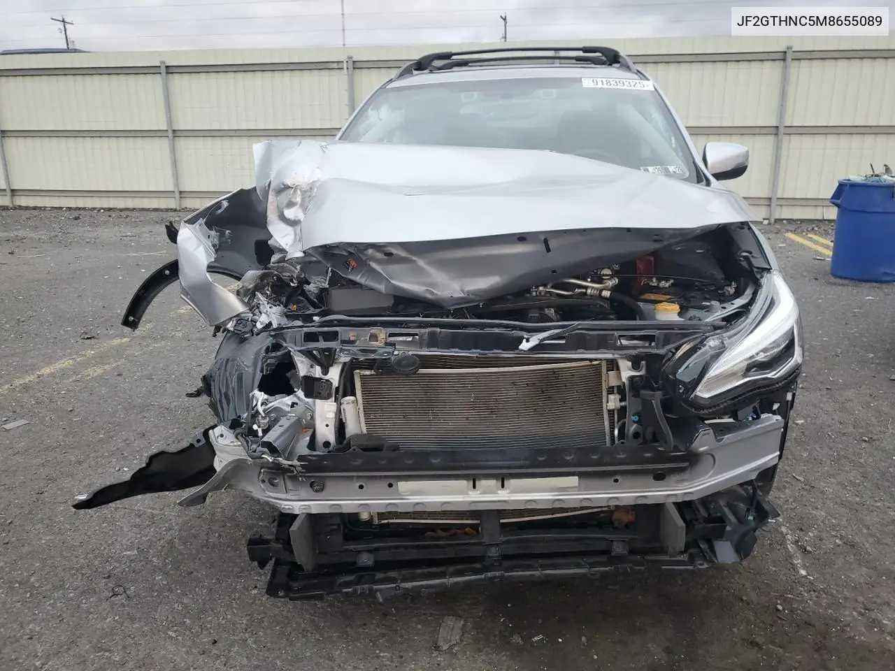 JF2GTHNC5M8655089 2021 Subaru Crosstrek Limited