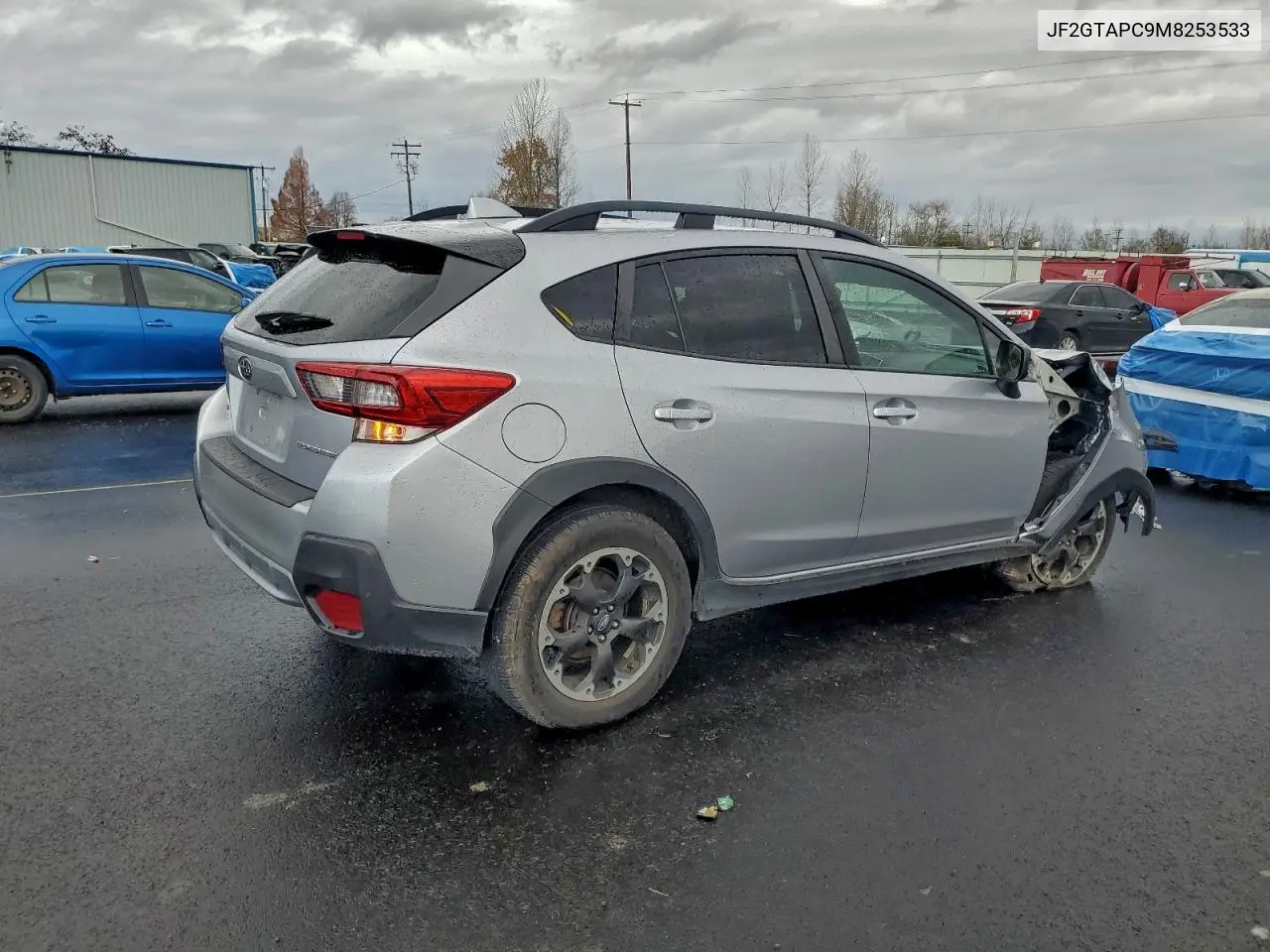 JF2GTAPC9M8253533 2021 Subaru Crosstrek Premium