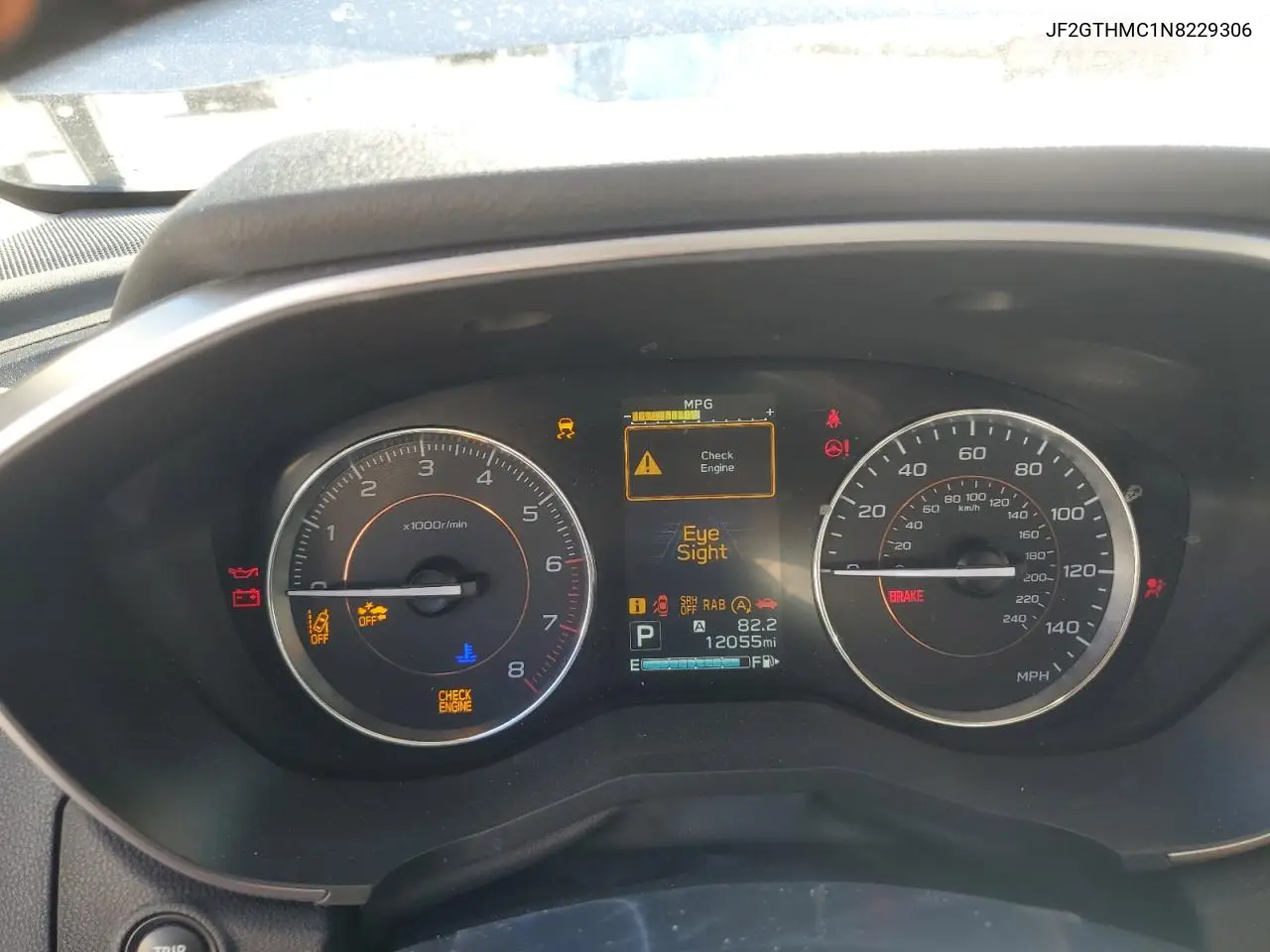 JF2GTHMC1N8229306 2022 Subaru Crosstrek Limited