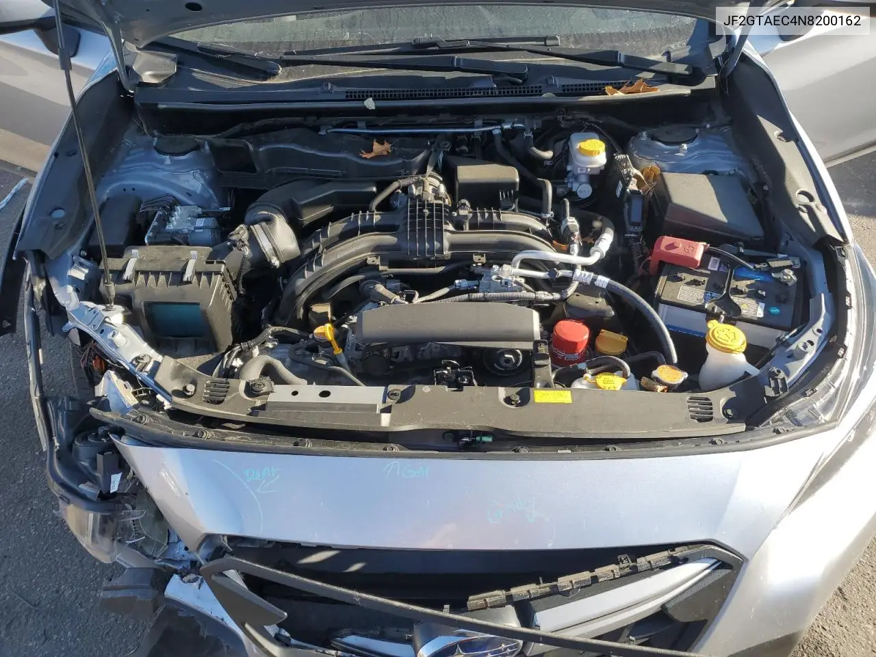 JF2GTAEC4N8200162 2022 Subaru Crosstrek Premium