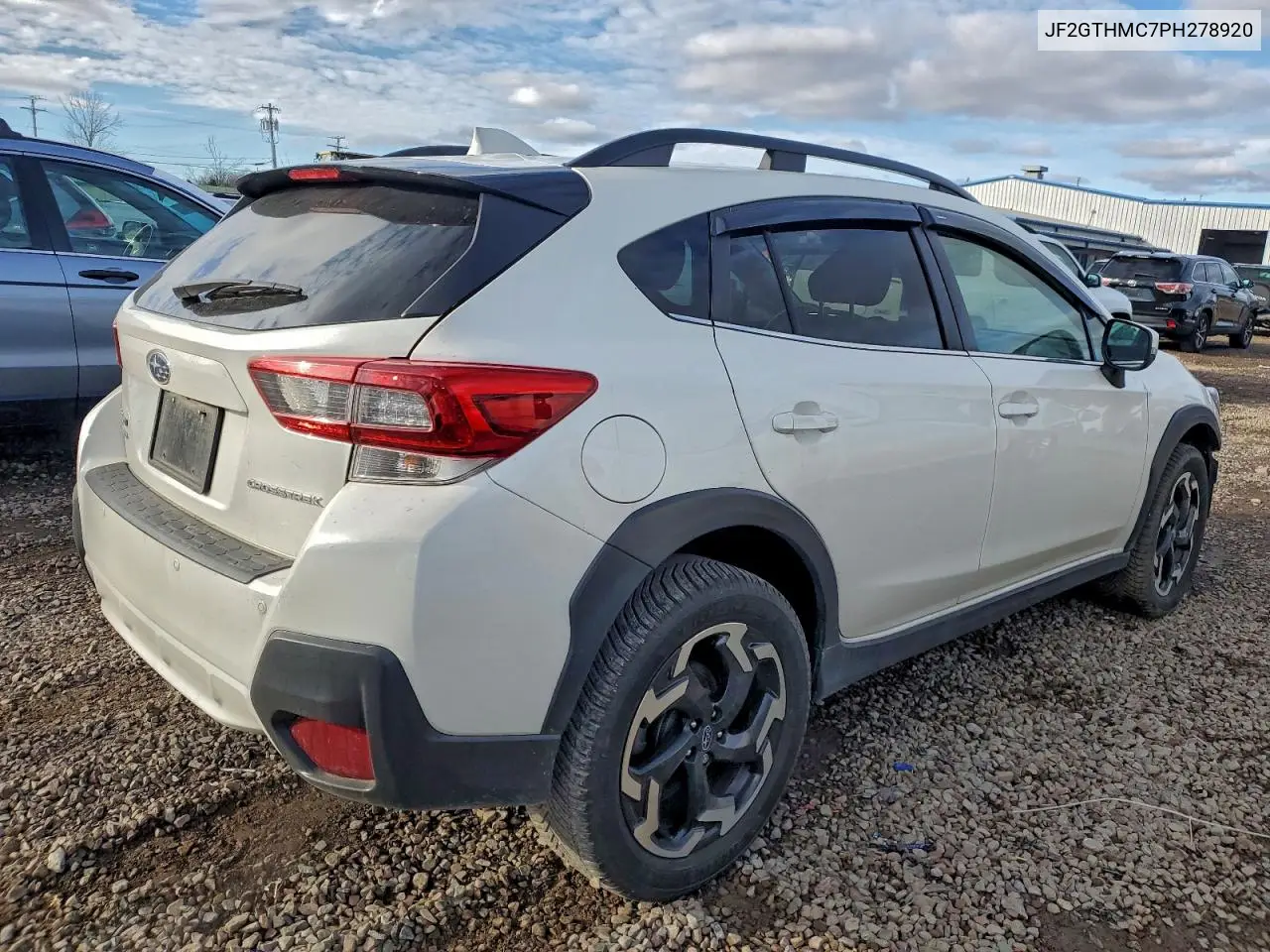 JF2GTHMC7PH278920 2023 Subaru Crosstrek Limited